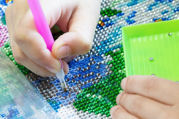 Featured Image for Blog Post: The benefits of diamond painting for adults at Made with Diamonds
