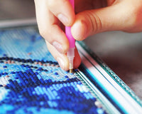 Featured Image for Blog Post: DIY home decor ideas using diamond painting at Made with Diamonds