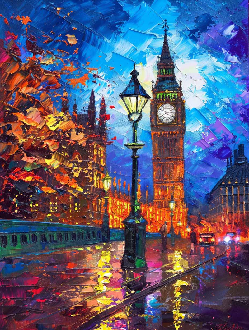Big Ben Autumn Night