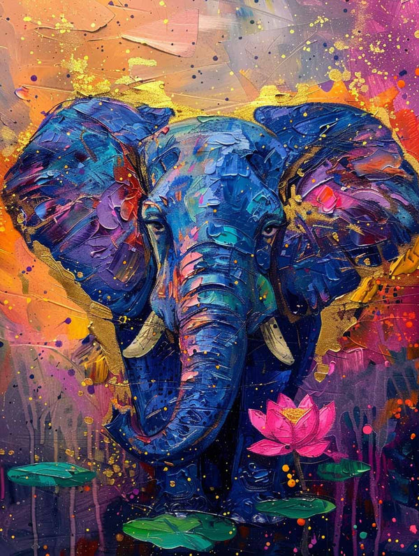 Golden Spirit Elephant