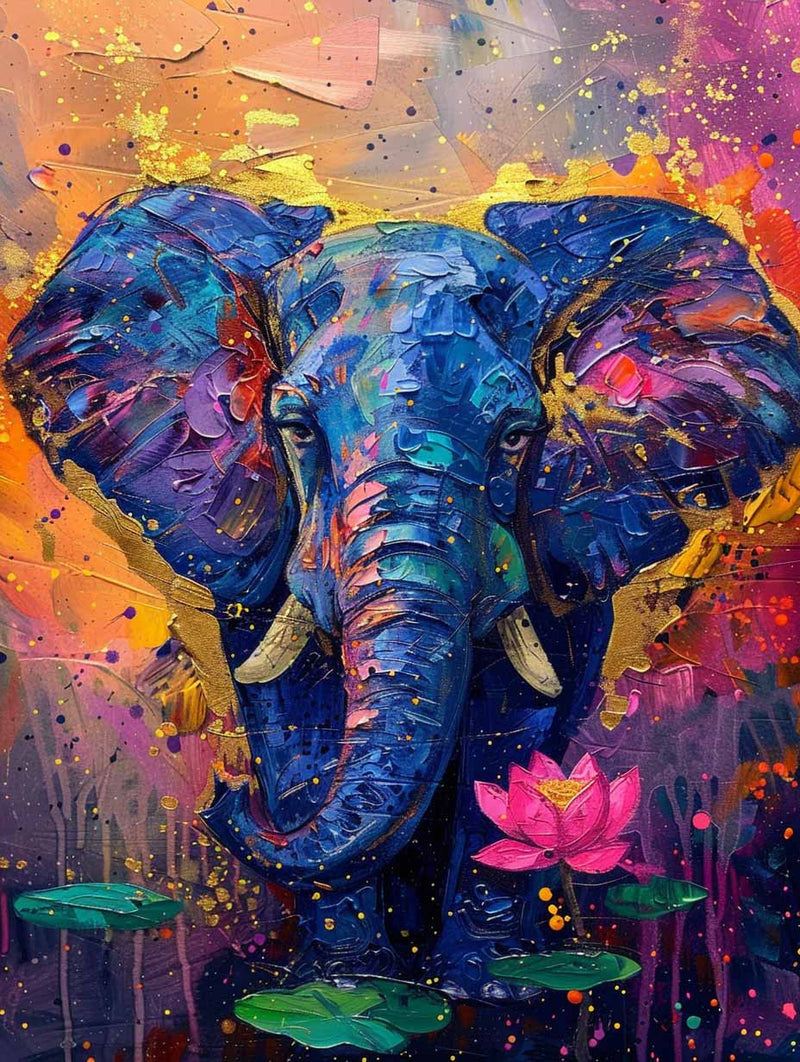 Golden Spirit Elephant