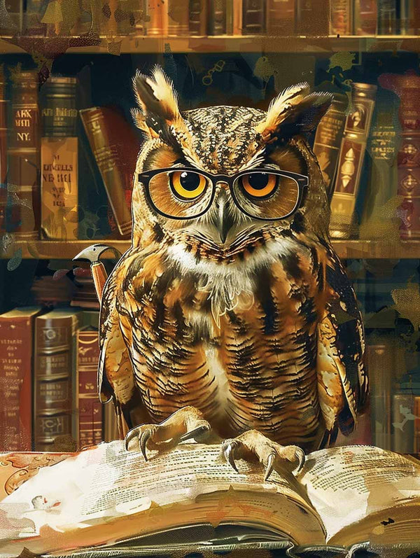The Librarian Owl