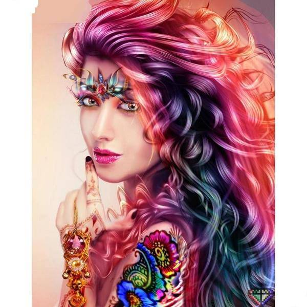 A beautiful Woman Diamond Painting Diamond Art Kit