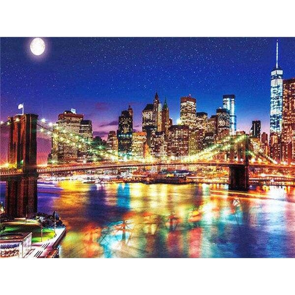 A Colorful Bridge Diamond Painting Diamond Art Kit