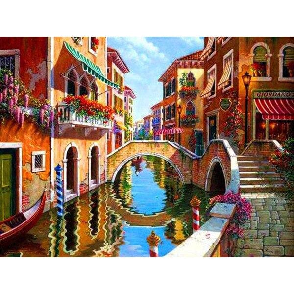 Beautiful Buildings In Venice Diamond Painting Diamond Art Kit