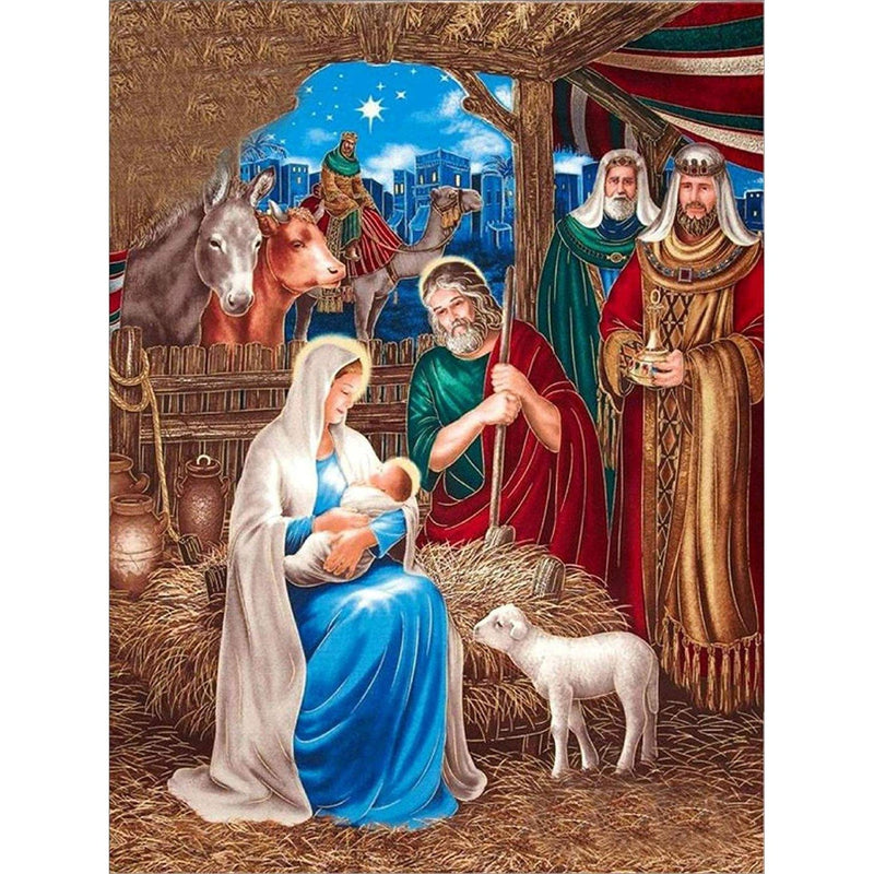 Christian Christmas Jesus Baby Diamond Painting Diamond Art Kit