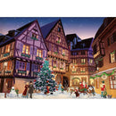 Christmas Tree And Small Village Diamond Painting Diamond Art Kit