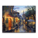 City Houses Lighting Diamond Painting Diamond Art Kit