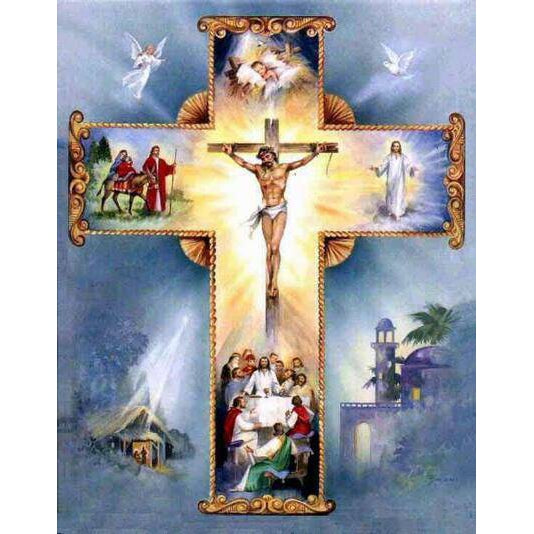 Cross Jesus Diamond Painting Diamond Art Kit