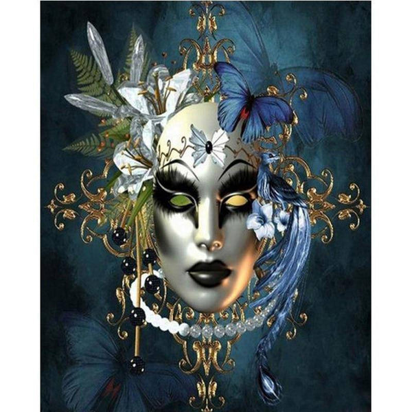 Gothic Mask Diamond Painting Diamond Art Kit