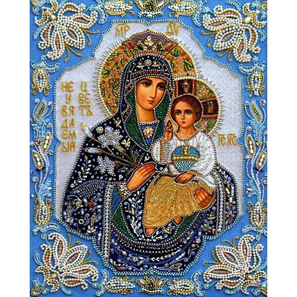 Jesus And Christian Baby Diamond Painting Diamond Art Kit