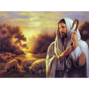Jesus and Lambs Diamond Painting Diamond Art Kit