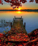 Lake Rotoiti At Sunset Diamond Painting Diamond Art Kit