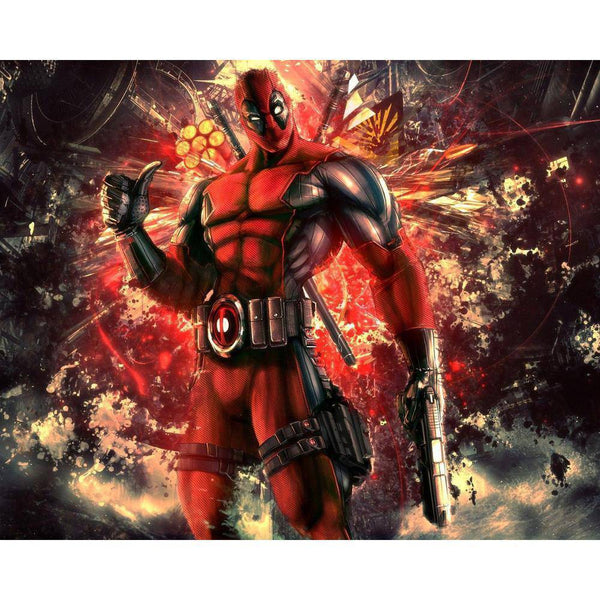 Marvel Deadpool Diamond Painting Diamond Art Kit