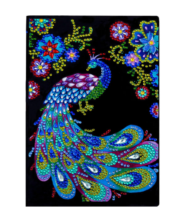Notebook The Majestic Peacock Diamond Painting Diamond Art Kit
