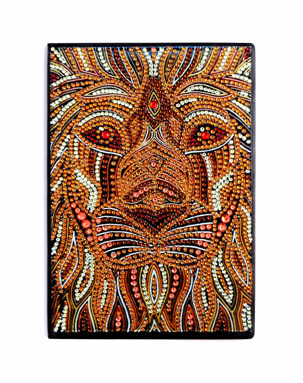 Notebook The Ruby Lion Diamond Painting Diamond Art Kit