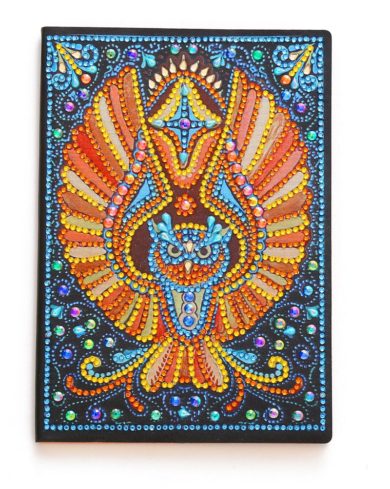 Notebook The Sapphire Owl Diamond Painting Diamond Art Kit