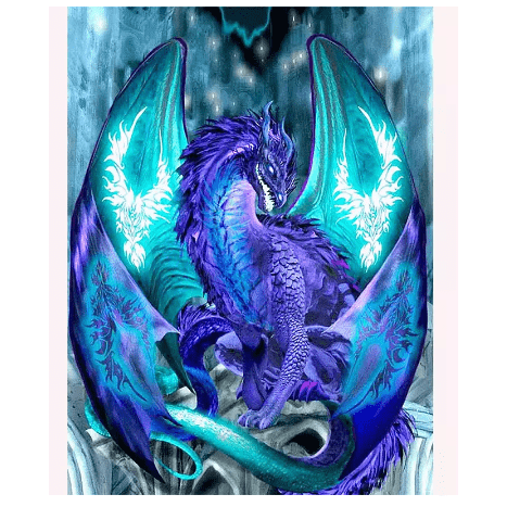 Queen Dragon Diamond Painting Diamond Art Kit