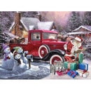 Santa's Car Diamond Painting Diamond Art Kit