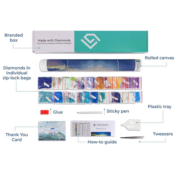 Ships and Mermaid Diamond Painting Diamond Art Kit