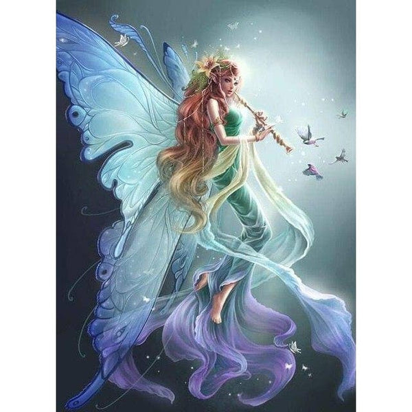 The Butterfly Girl Diamond Painting Diamond Art Kit