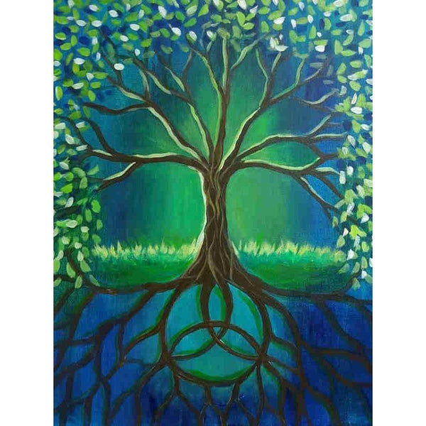 Tree Stumps Diamond Painting Diamond Art Kit